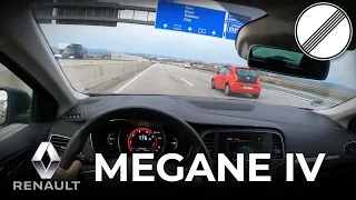 RENAULT MEGANE IV – 132 PS POV DRIVE ON GERMAN AUTOBAHN | BRATUR