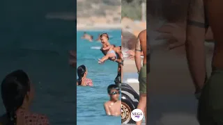 Barış Arduç ile Gupse Özay'ın kızları Jan Asya ile deniz macerası