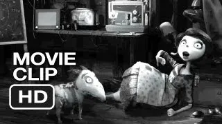 Frankenweenie Movie CLIP - Mom Finds Sparky (2012) - Tim Burton Animated Movie HD