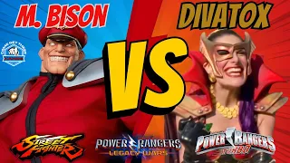 M Bison Vs Divatox | Power Rangers Legacy Wars