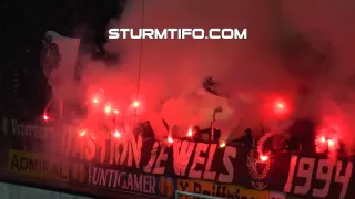 Sturm Graz-Rapid Wien (Pyroshow)