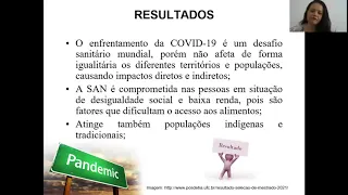 SITUAÇÕES QUE INTERFEREM NA SEGURANÇA ALIMENTAR E NUTRICIONAL DURANTE A PANDEMIA DA COVID-19