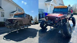 Jeep TJ Deep Clean | How to wash your Jeep after an off-road trip!