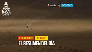 El resumen del Etapa 2 presentado por Aramco - #Dakar2023