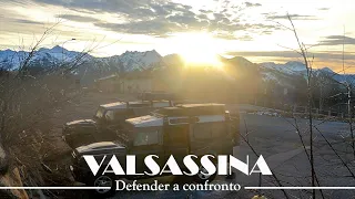 Defender Camperizzato a Confronto Valsassina Trekking Anello Monte Muggio  Alpe Giumello   Lecco