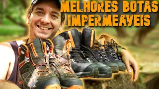 BOTAS DE TRILHA: 3 OPÇÕES QUE VOCÊ PRECISA CONHECER (CALÇADO/TÊNIS IMPERMEÁVEIS)