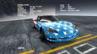 NFS ProStreet (9/16 X360 build) - Preset cars