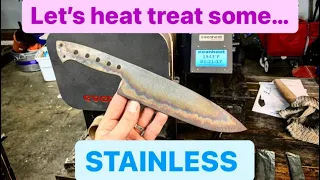 How to heat treat STAINLESS steel