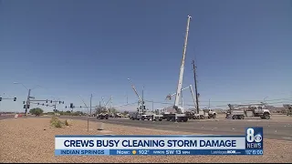 NV Energy crews, local contractors busy cleaning storm damage