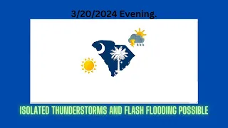 This Next Storm System can bring Isolated Flash Flooding and Thunderstorms...