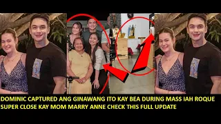 DOMINIC ROQUE SPOTTED NA GINAWA ITO KAY BEA DURING MASS  IAH ROQUE SUPER CLOSE KAY MOMMY MARRY ANNE