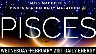 *PISCES* YOU HAD A FEELING!! PREPARED TO BE SURPRISED, PISCES!!! ~ FEBRUARY 21st DAILY TAROT 2024