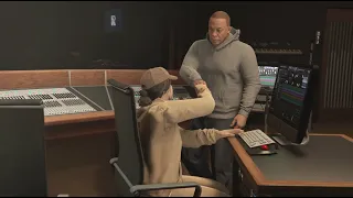 Watching Dr. Dre Work in Record A Studios - Unlocking Producer Award GTA Online The Contract 12/28