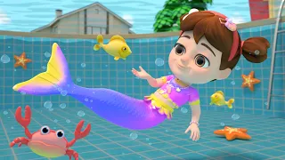 Little Mermaid Song | Five Little Duckies +more Funny Songs for Kids & Nursery Rhymes