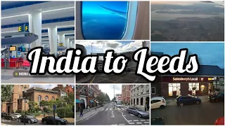 India to Leeds | Moving in to Leeds University | Missed buses and trains in London