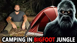 CAMPING IN TERRIFYING BIGFOOT JUNGLE GONEWRONG!