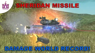 WoT Blitz | Sheridan missile damage world record!