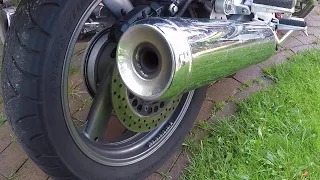 Yamaha XJ 900 | Exhaust Sound with standard muffler