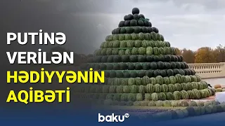 Putinə verilən hədiyyənin aqibəti - BAKU TV