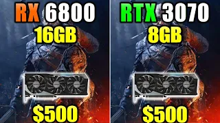 RX 6800 vs RTX 3070 - How Much Performance Difference?