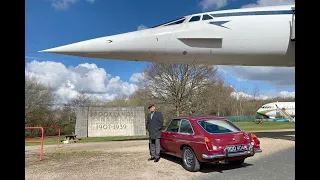 Paul Newman and his Concorde MGB GT V8