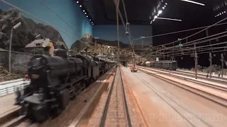 The most precise model railway layout in the world - Cab ride in the Kaeserberg rail museum 鉄道模型