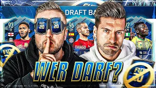 Wer darf KEINE PACKS zum TOTS ziehen .. ☠️😱 Blind Draft Battle FIFA 20 !!