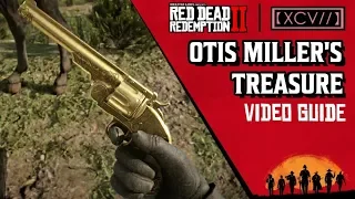 RED DEAD REDEMPTION 2 · Otis Miller's Treasure Revolver Location Video Guide | 【XCV//】