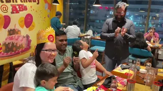 Celebrating my first birthday in India