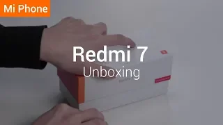 Redmi 7: Unboxing