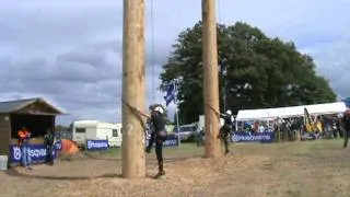 Pole Climbing Competition Woodfest 2011