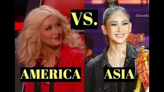 ASIA vs. AMERICA - Battle of the BEST SINGERS l G5 - A7