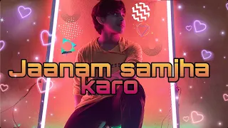 Hiphop dance cover || Janam Samjha karo|| Omm Subham Mohapatra 💙💙🤍🤍❤