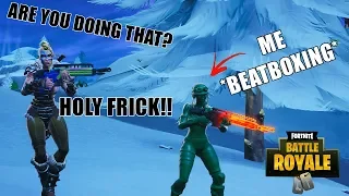 Beatbox random duos in Fortnite! #3 - "Are you Codfish?"