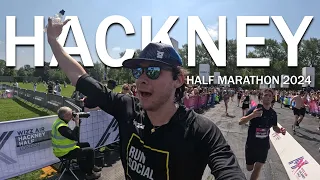 HACKNEY HALF MARATHON 2024 with a GOPRO