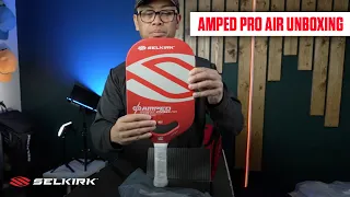 FIRST LOOK At The New Selkirk AMPED Pro Air Pickleball Paddle ┃ AMPED Pro Air Unboxing