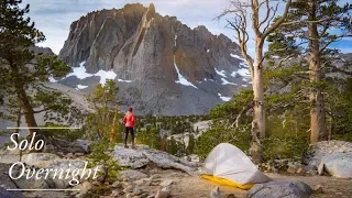 Solo Overnight Backpack to Big Pine Lakes in 4K - Fall 2019 | Eastern Sierra | John Muir Wilderness