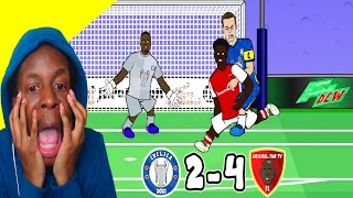 442oons : Chelsea vs Arsenal: 2-4! (Saka Smith Rowe Nketiah) Reaction