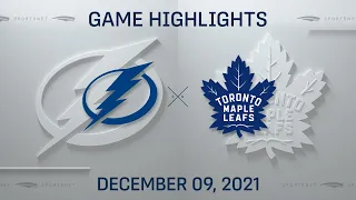 NHL Highlights | Lightning vs. Maple Leafs - Dec 9, 2021