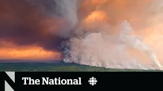 Largest wildfire in B.C. history nears major highway