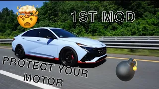 FIRST MOD FOR ANY ELANTRA N ( catch can install… must have )