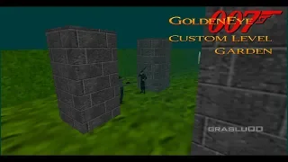 GoldenEye 007 N64 - Garden - 00 Agent (Custom level)