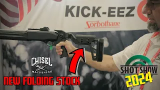SHOT SHOW 2024 | NEW Chisel Machining Folding Stock for the Beretta 1301