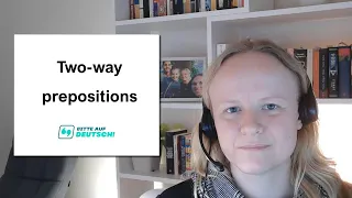 Lesson 48: Two-way prepositions - Learn German Grammar for Beginners (A1 / A2)