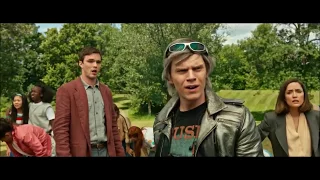 Quicksilver Scene with no Slow Motion