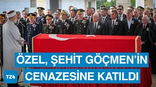 Şehit Piyade Astsubay Kıdemli Çavuş Ata Göçmen, resmi törenle son yolculuğuna uğurlandı