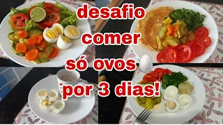 DIETA DO OVO SERÁ QUE  PERDIR PESO? OLHA O RESULTADO!😱