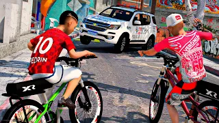 GTA V: MODS | DANDO TRABALHO PARA POLICIA DE BIKE COM MEU AMIGO TIQUINHO🔥