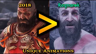 God of War 2018 has MORE Special Animations than Ragnarok