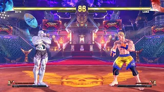Seth vs Luke (Hardest AI) - Street Fighter V